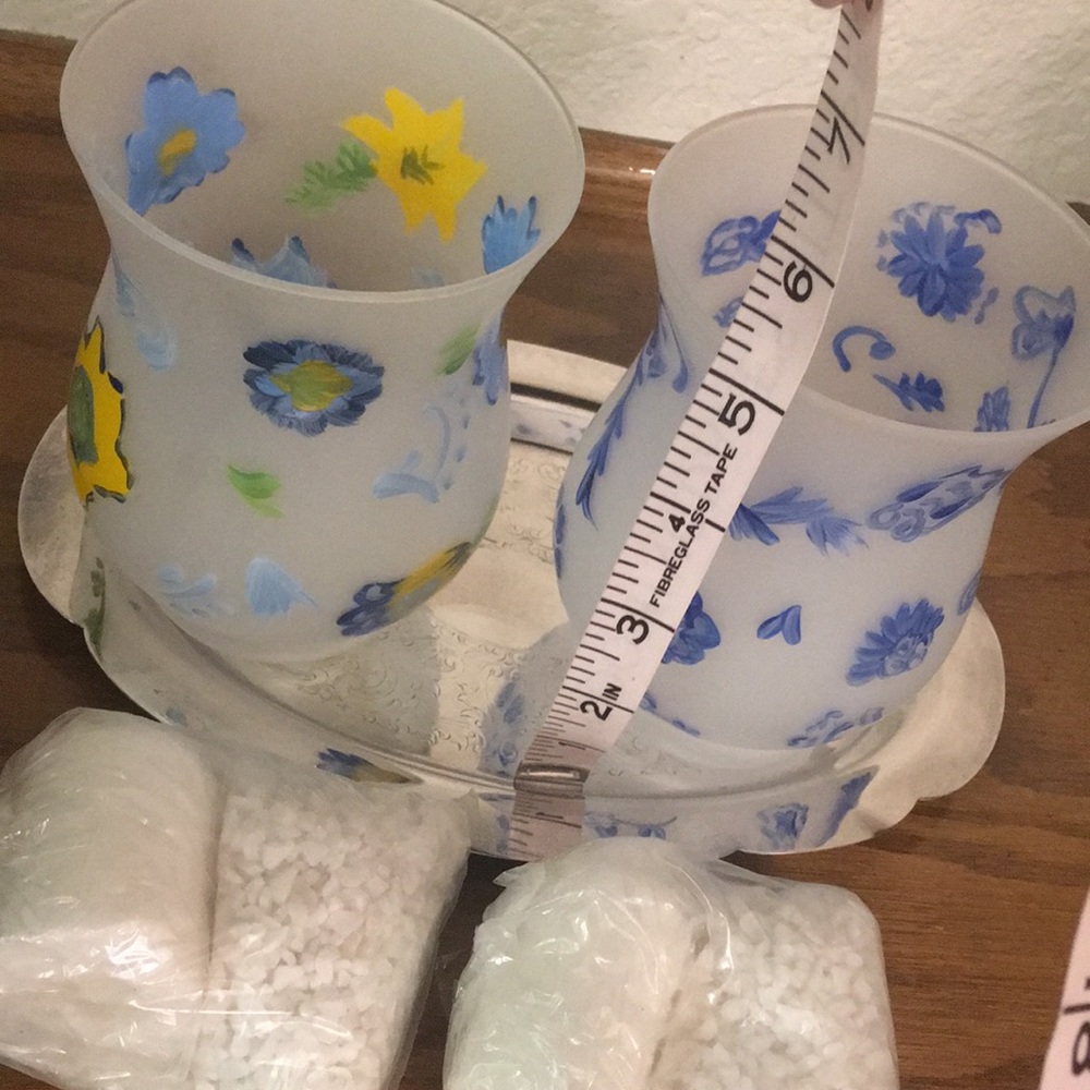 NWT “Hallmark” SET/2 CANDLE HOLDERS - Picture 6 of 7